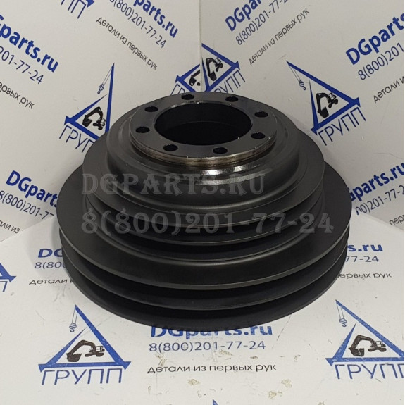Шкив коленвала L370G-1005016, LNDYA-1005016 Оригинал YC6L280N-52,YC6L310-50